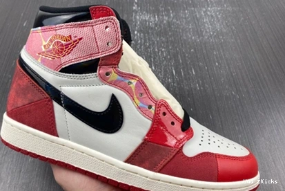 Spider-Verse High 1 Spider-Man OG 94 Jordan Vibrant  the Across DV1748-601 1116